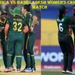 South Africa vs Bangladesh Women's Cricket Today Match