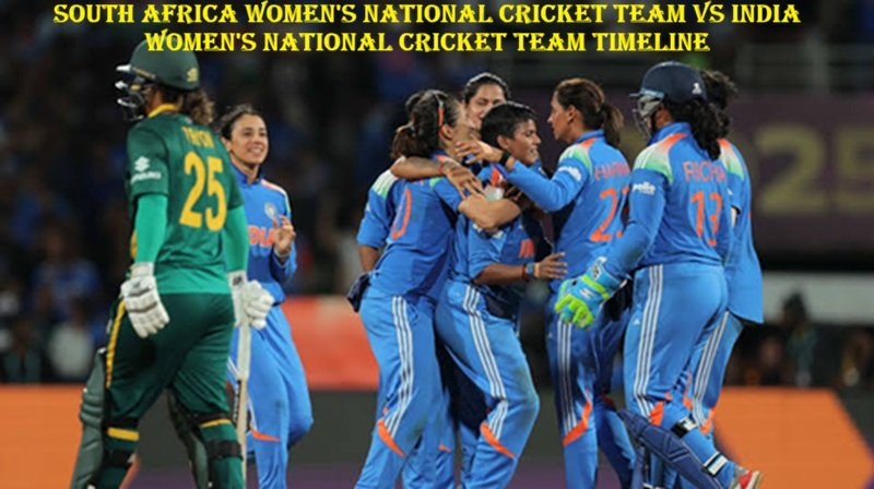South Africa Women's National Cricket Team vs India Women's National Cricket Team Timeline